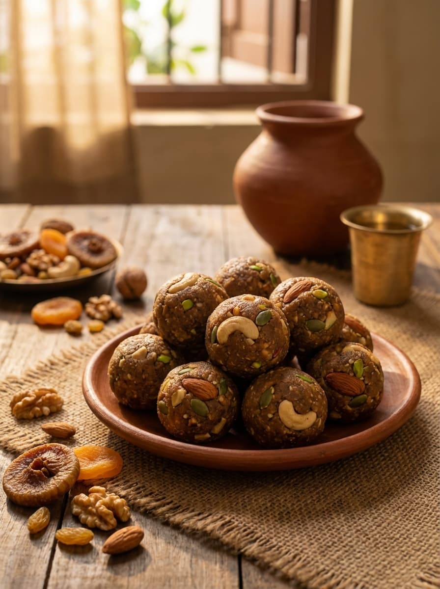 Dry Fruit Laddu